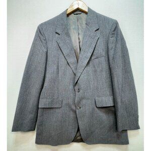 Vintage Levi Strauss & Co Mens Blazer Business Class Suits Size 40R Gray Classic